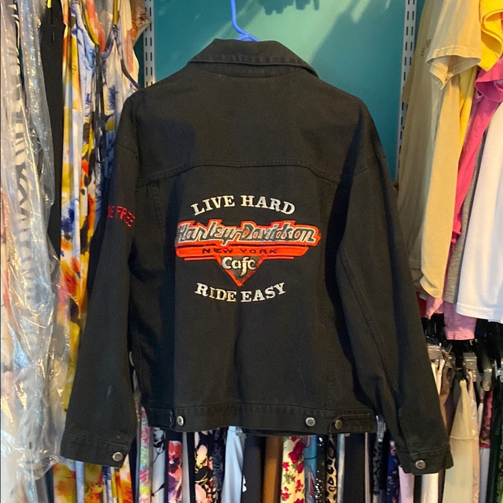 Harley-Davidson Black Lightweight Shirt Jacket
